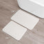 Set 2 Alfombras Baño Espuma Viscoelástica Antiderrap