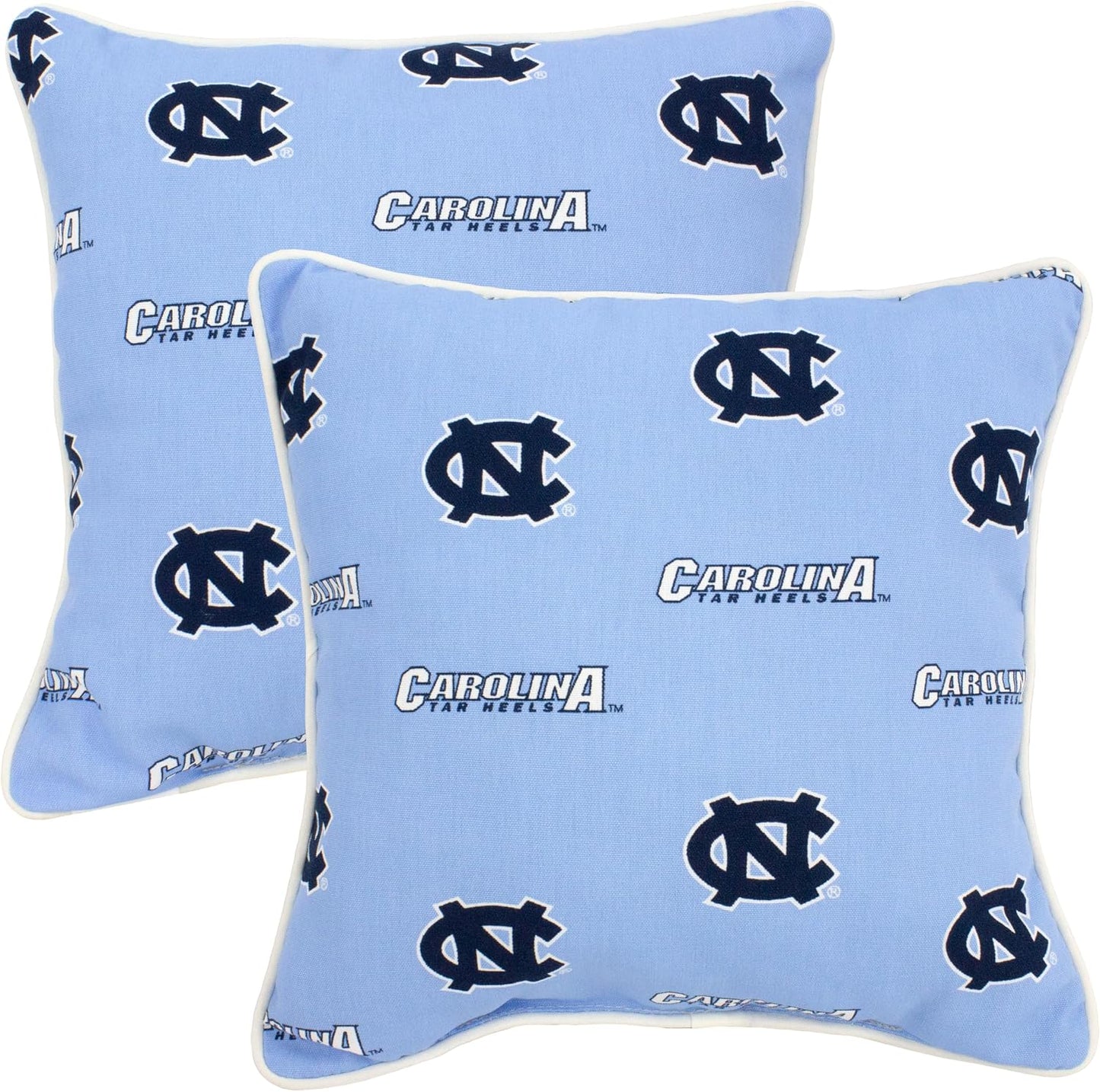 Almohada decorativa exterior 16x16" tacones alquitrán 2uds