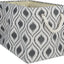 Contenedor Ikat poliéster con asas mediano gris