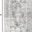 Alfombra patio Sofia Ivy gris/aguamarina 5x2x7x2ft