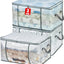 Bolsa almacenamiento transparente 80L para ropa mantas