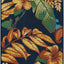Alfombra pasillo Calypso 2x4ft multicolor