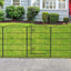 Valla jardín 12 paneles 26ft x 36pulg con puerta alambre