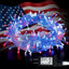 Cadena luces 4 de Julio 100 LED 33ft impermeables