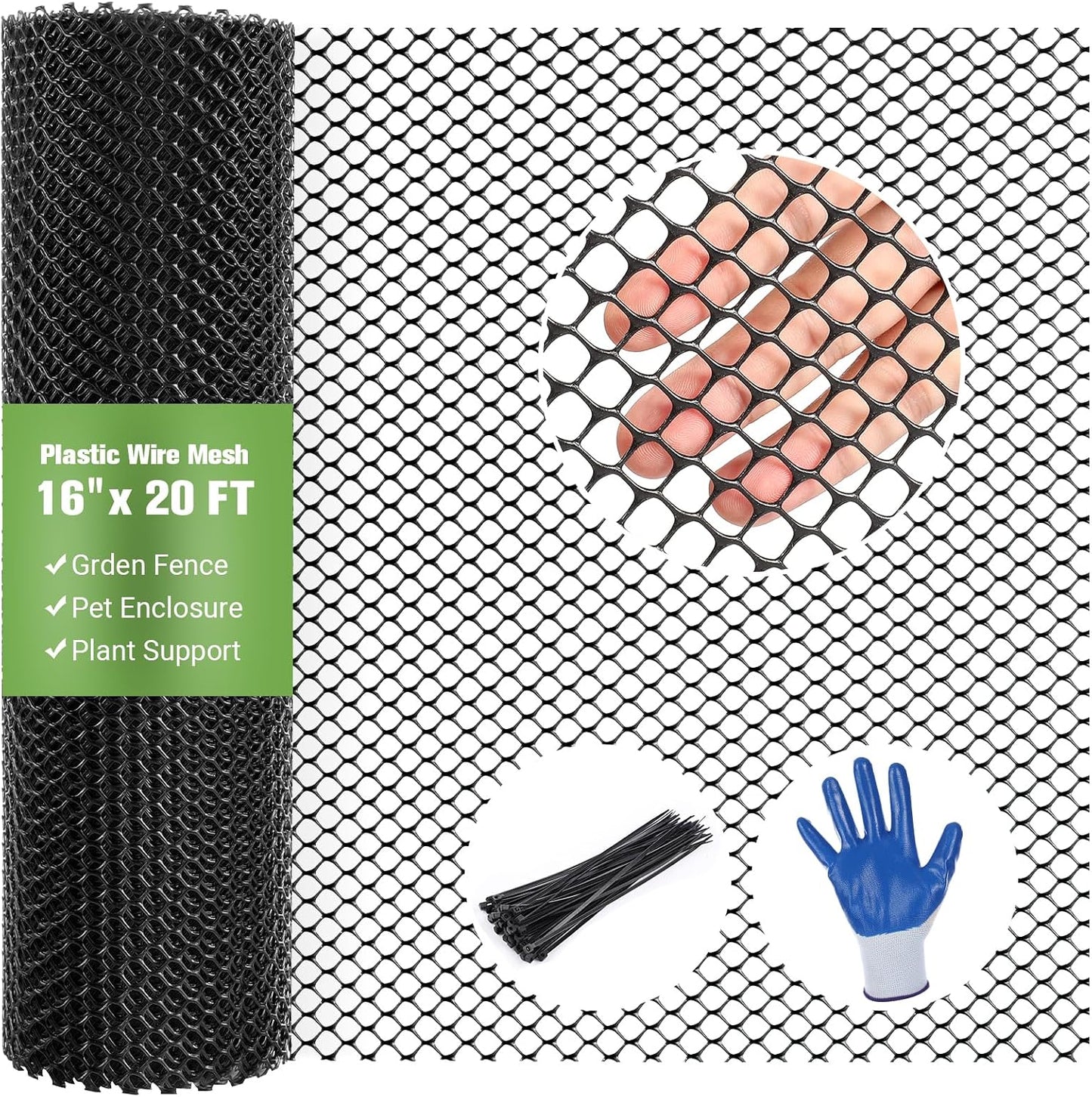 Protectores malla para tronco 16pulg x20pies flexible