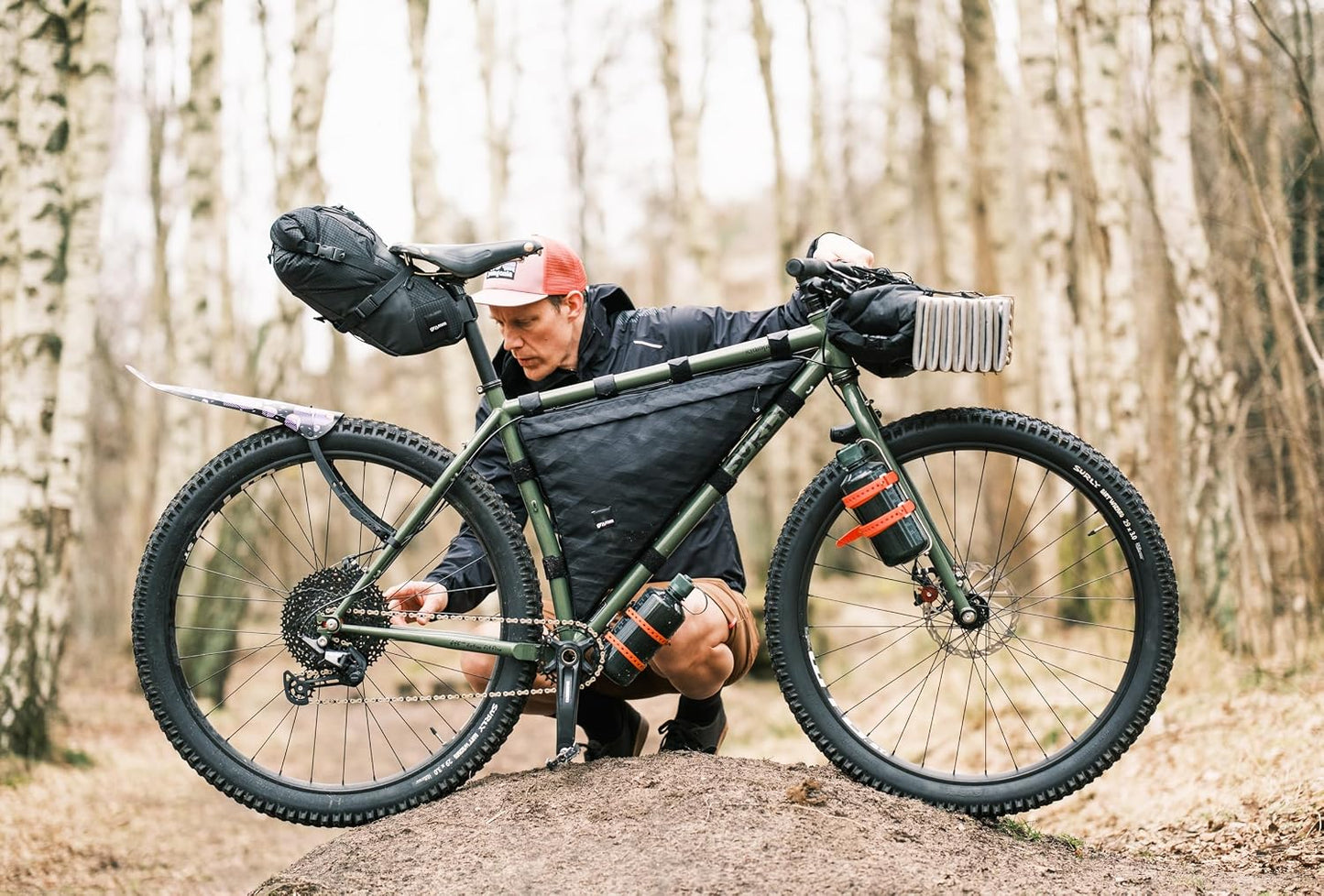 Guardabarros traseros para bicicletas gravel carretera MTB