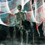 5 Paños Tela Espeluznantes Halloween 30x72pulg