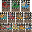 Set 12 Banderas Jardín 12x18" Doble Cara