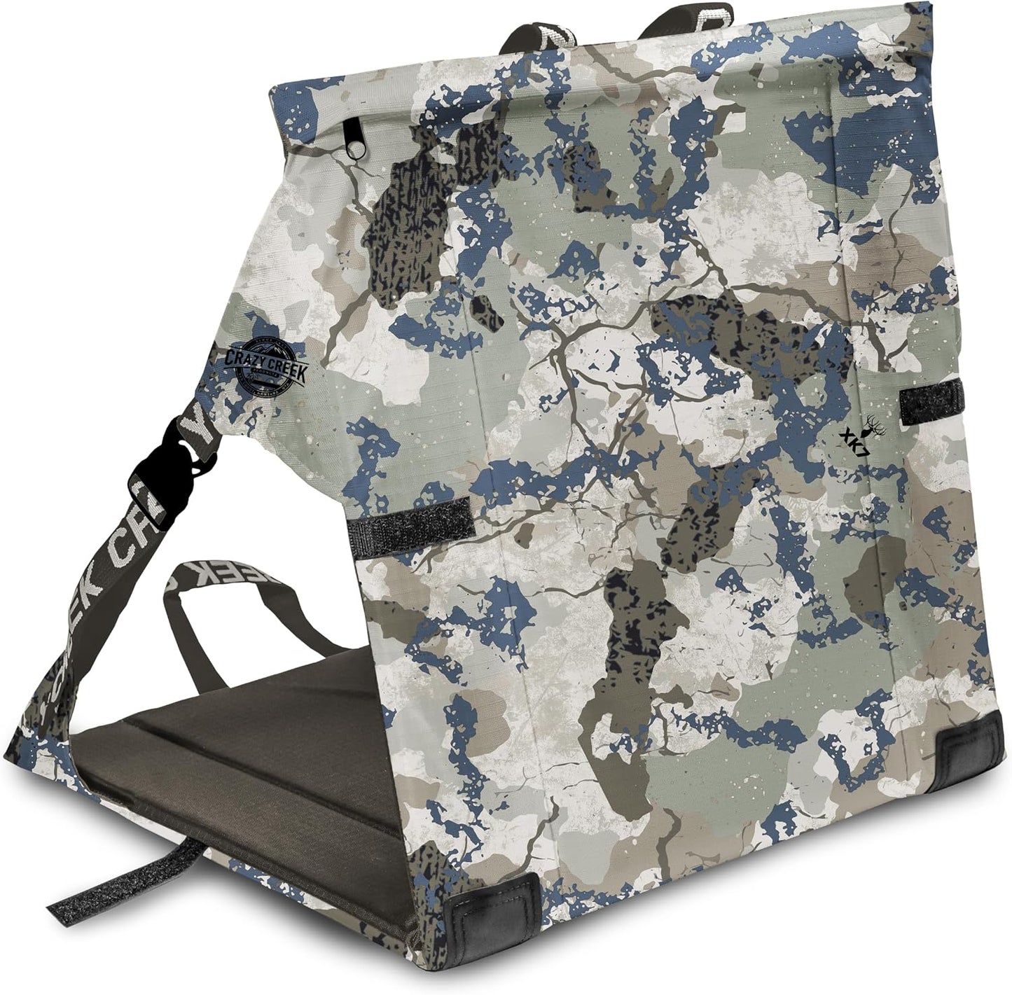 Silla camuflaje resistente agua para campamento