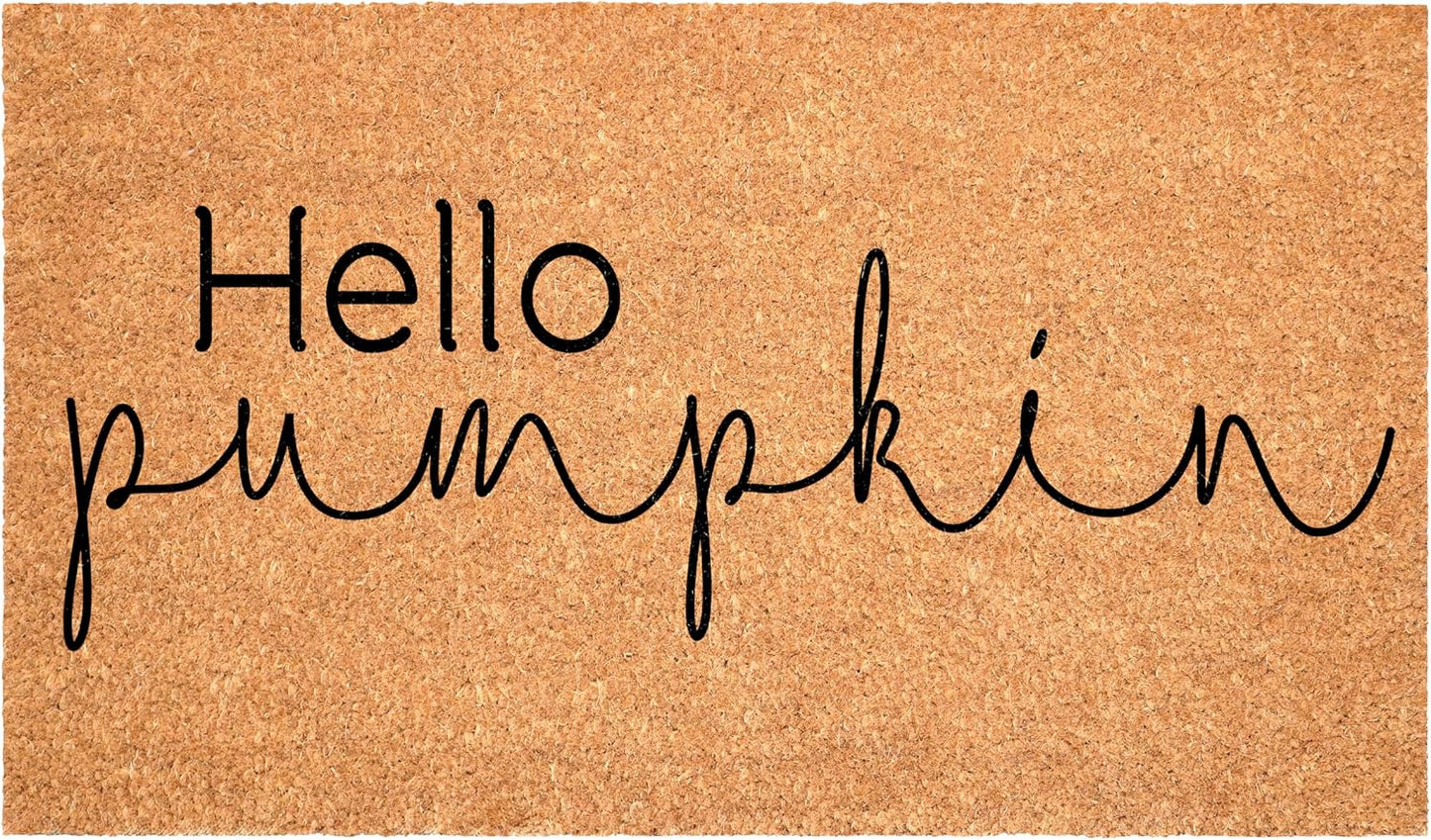 Felpudo Hello Pumpkin 30x48pulg