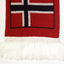 Bufanda de Punto Fútbol Noruega para Invierno con Estilo