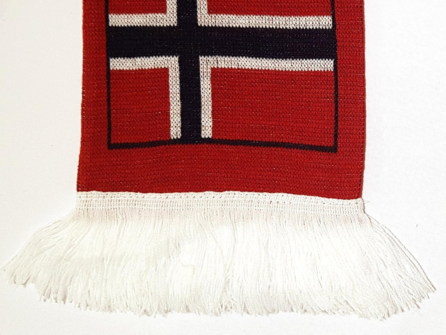Bufanda de Punto Fútbol Noruega para Invierno con Estilo