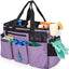 Bolsa limpieza portátil organizadora gran capacidad morado
