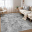 Alfombra 6x9 neutra lavable antiderrap para sala dormitorio