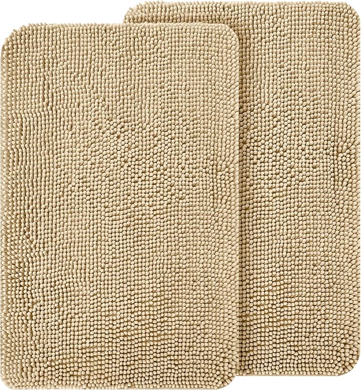2 Tapetes Puerta Perro 30x20pulg Absorbe Humedad Antiderrap