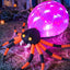 Decoración inflable araña gigante Halloween 8ft con luz