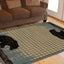 Alfombra para Área 2'3"x3'3" Azul para Sala y Entrada