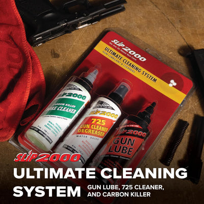 Pack limpieza armas SLIP 2000 con lubricante y limpiador