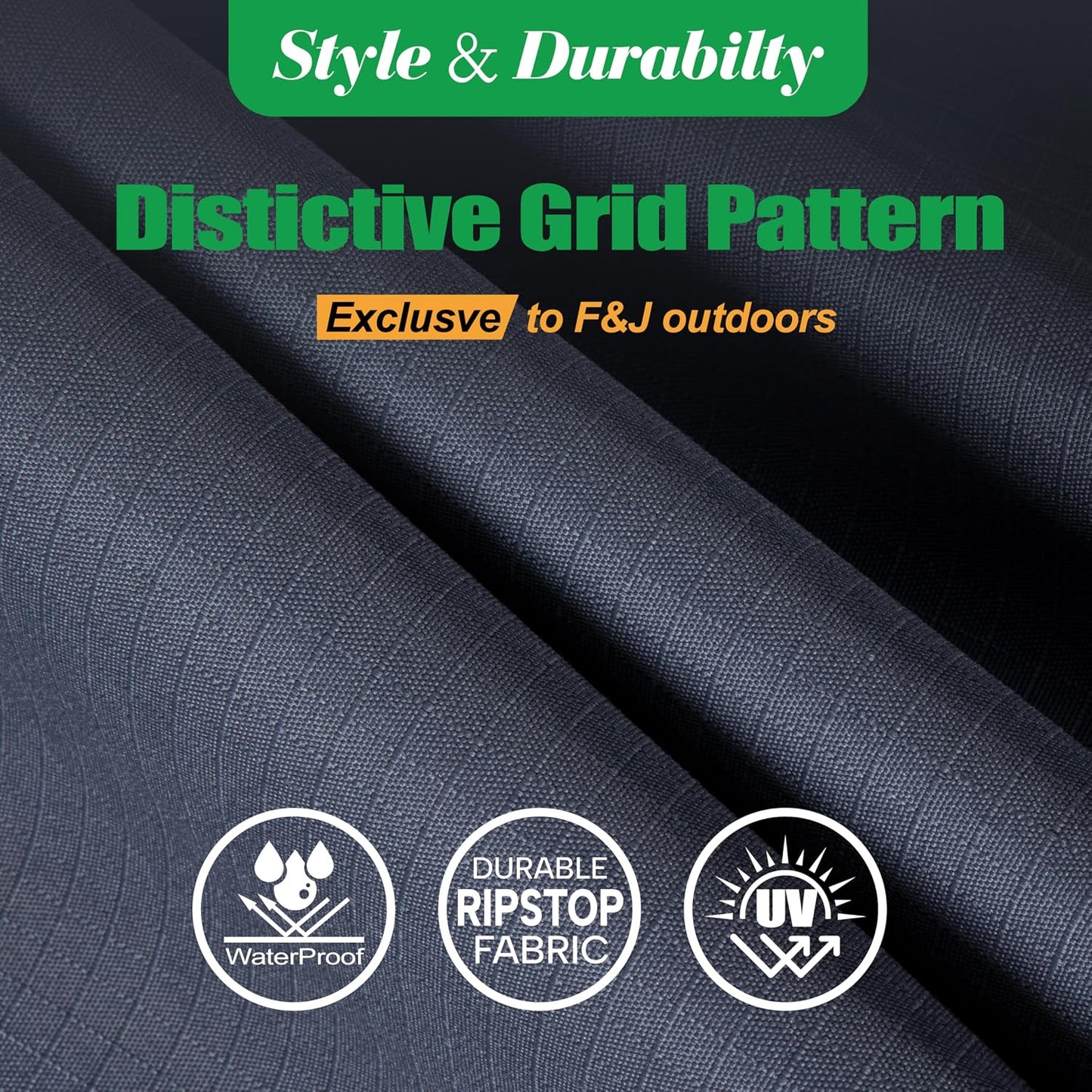 Fundas sillas patio impermeables resistentes UV gris