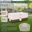 Fundas muebles exterior 600D impermeables sofa mesa sillas