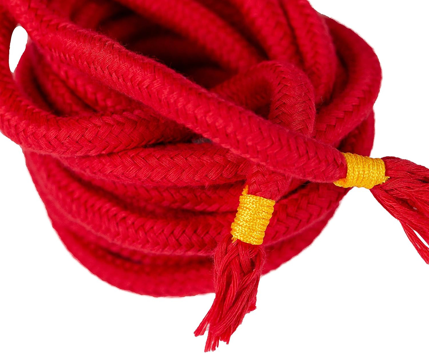 Cuerda algodón suave trenzada 32pies color negro