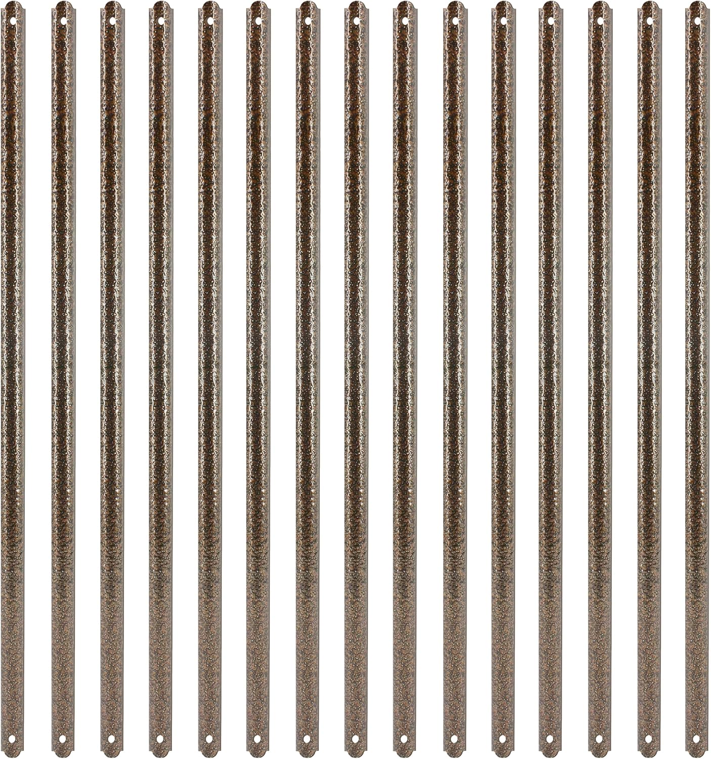 Balaustres hierro plano 32pulg para barandilla madera