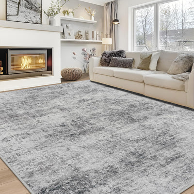 Alfombra lavable 9x12ft antideslizante para sala comedor