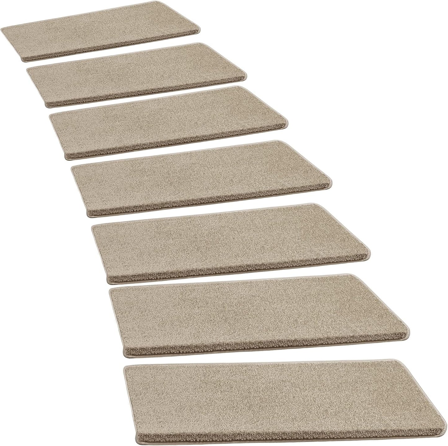 Set peldaños alfombra antiderrap escaleras