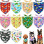 10 Bandanas Dinosaurio para Perros XS Rosa Morado Azul
