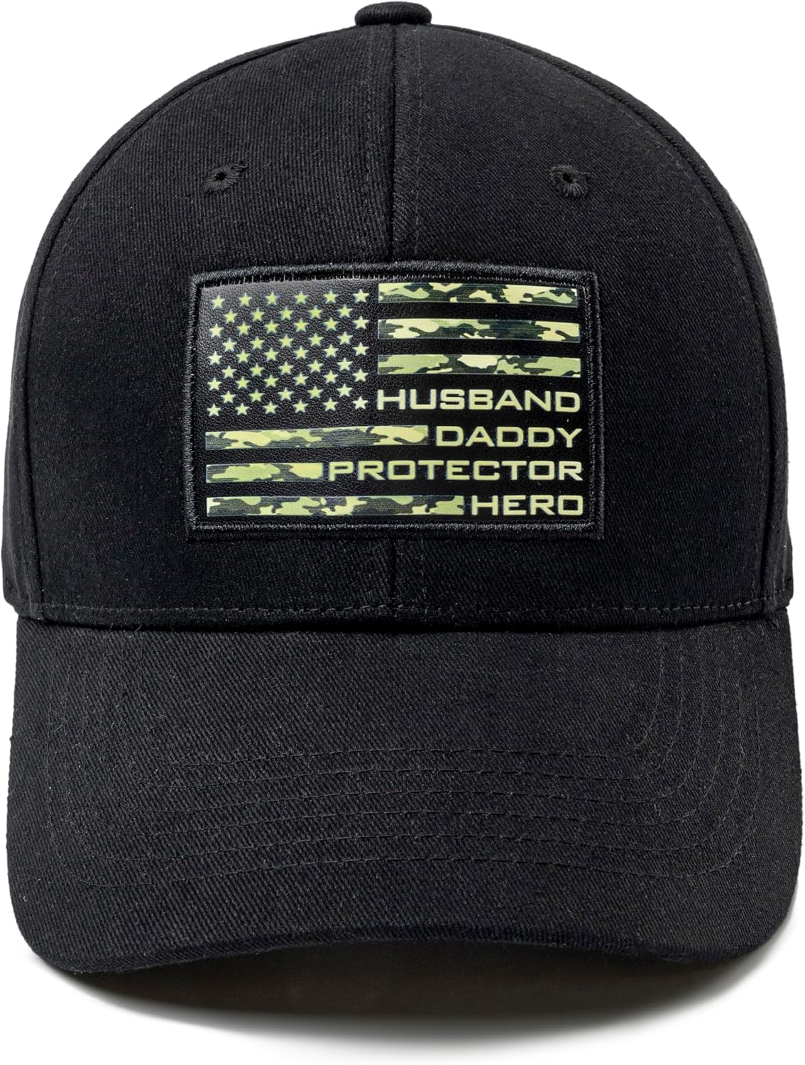 Sombrero camuflaje negro regalo para marido