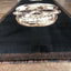 Alfombra calavera marrón y negro tamaño king 2x7.3ft