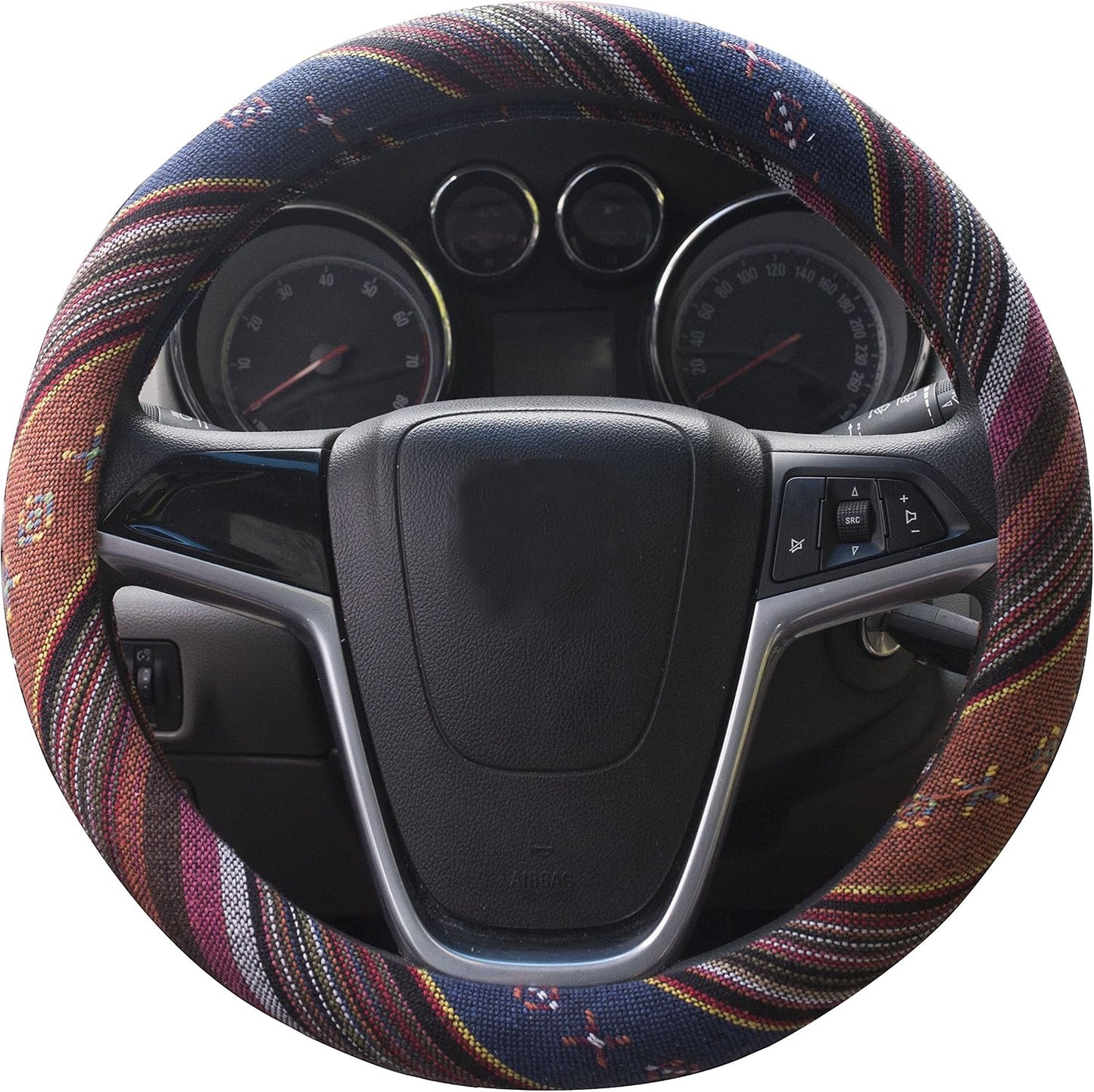 Funda volante tela lino grueso antiderrap