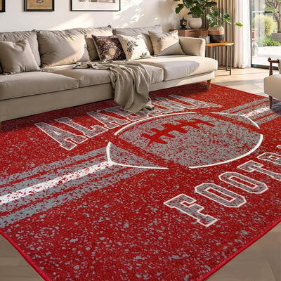 Alfombra lavable 5x7ft pelo bajo para dormitorio y sala