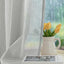 4 Cortinas lino gris semi transparente impermeables