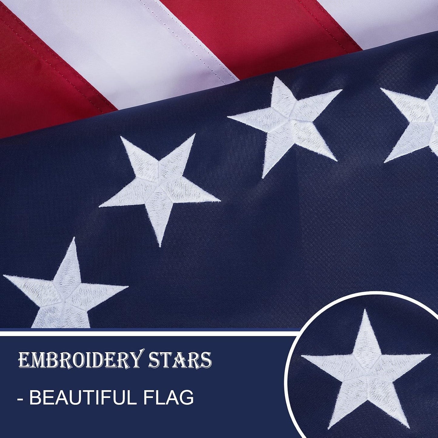 Bandera Betsy Ross 3x5ft doble cara 13 estrellas independencia
