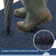 Tapete puerta Dirt Trapper 20x32" antiderrap azul