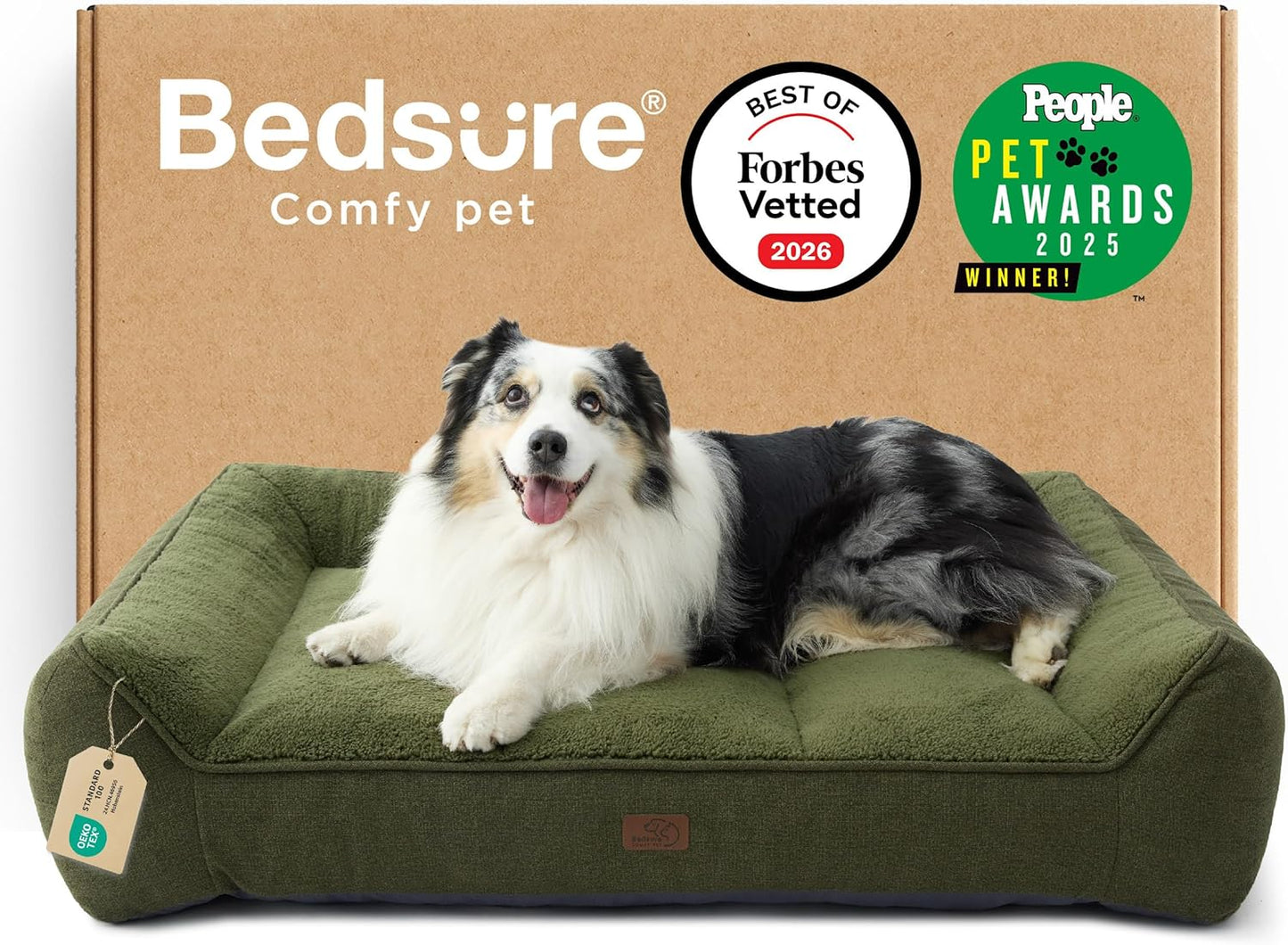Cama ortopédica XL para perros grandes con funda impermeable