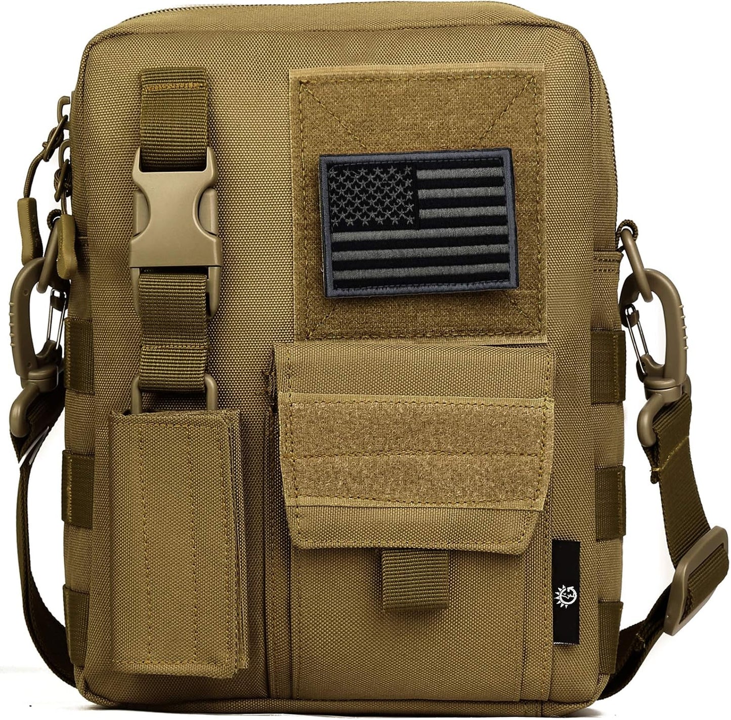 Bolsa mensajero táctica pack cruzado Molle para hombre