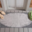 Alfombra decorativa interiores exteriores 2x3pulg beige/negro
