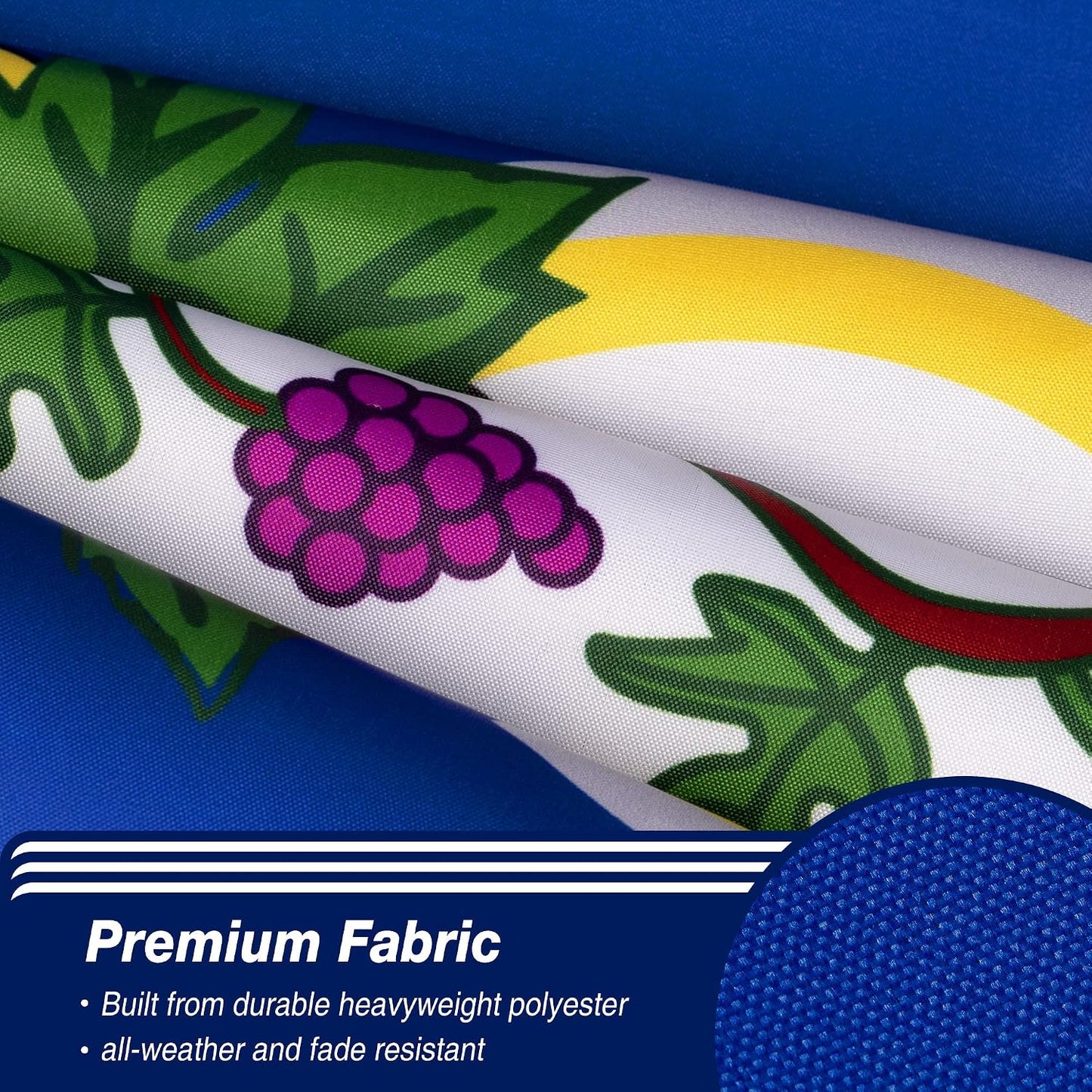 Bandera CT 3x5ft poliéster 3 capas doble cara