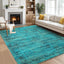 Alfombra lavable 5x7ft suave vintage plegable dormitorio