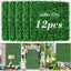 Pared césped artificial 20x20 12 Paneles Seto Boj UV