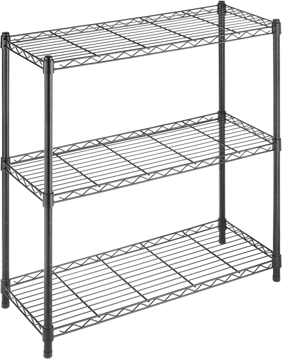 Estantería 3 niveles metal 1200lb cocina ajustable