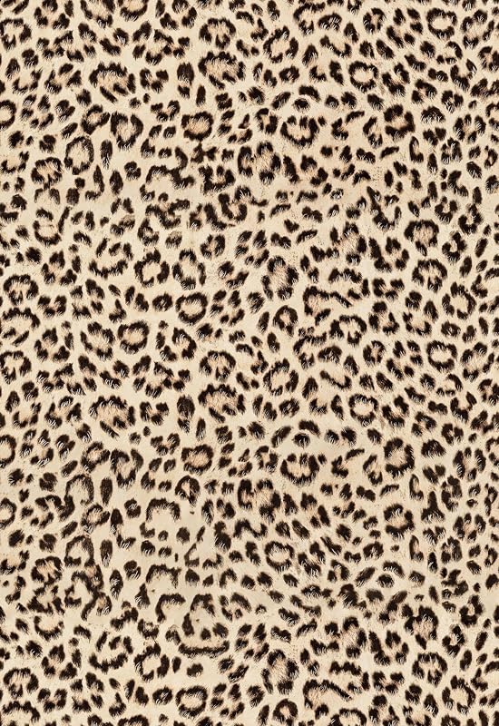 Papel tapiz autoadhesivo leopardo marrón impermeable