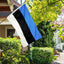 Bandera Estonia poliéster 3x5ft con ojales latón