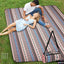 Manta picnic impermeable con correa y estacas