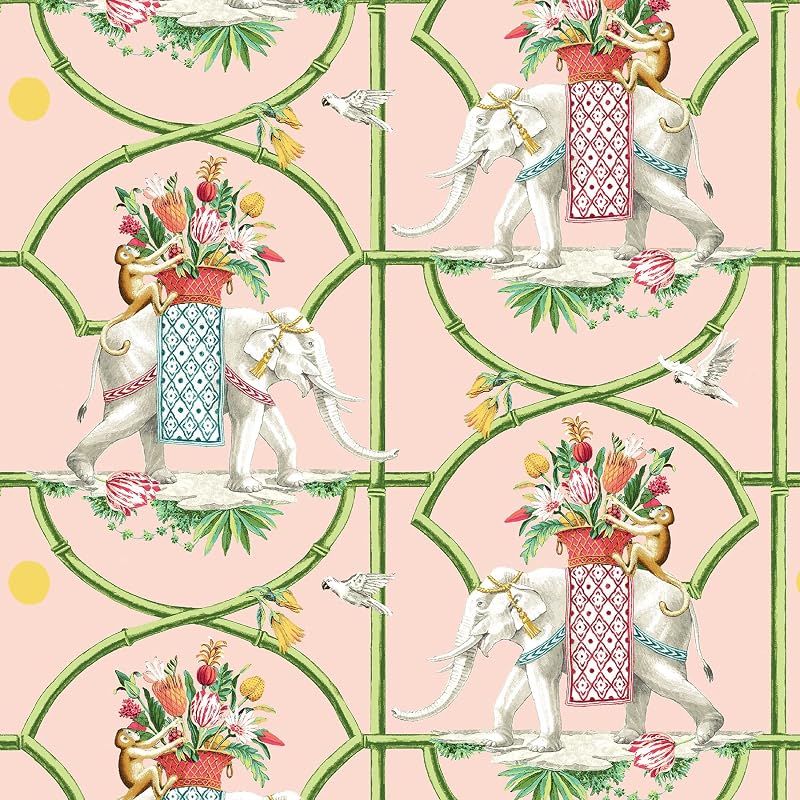 Papel tapiz despegable y pegable rosa pétalo