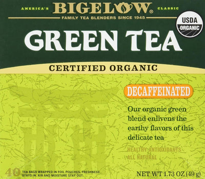 40 Bolsas Café Orgánico Descafeinado Verde