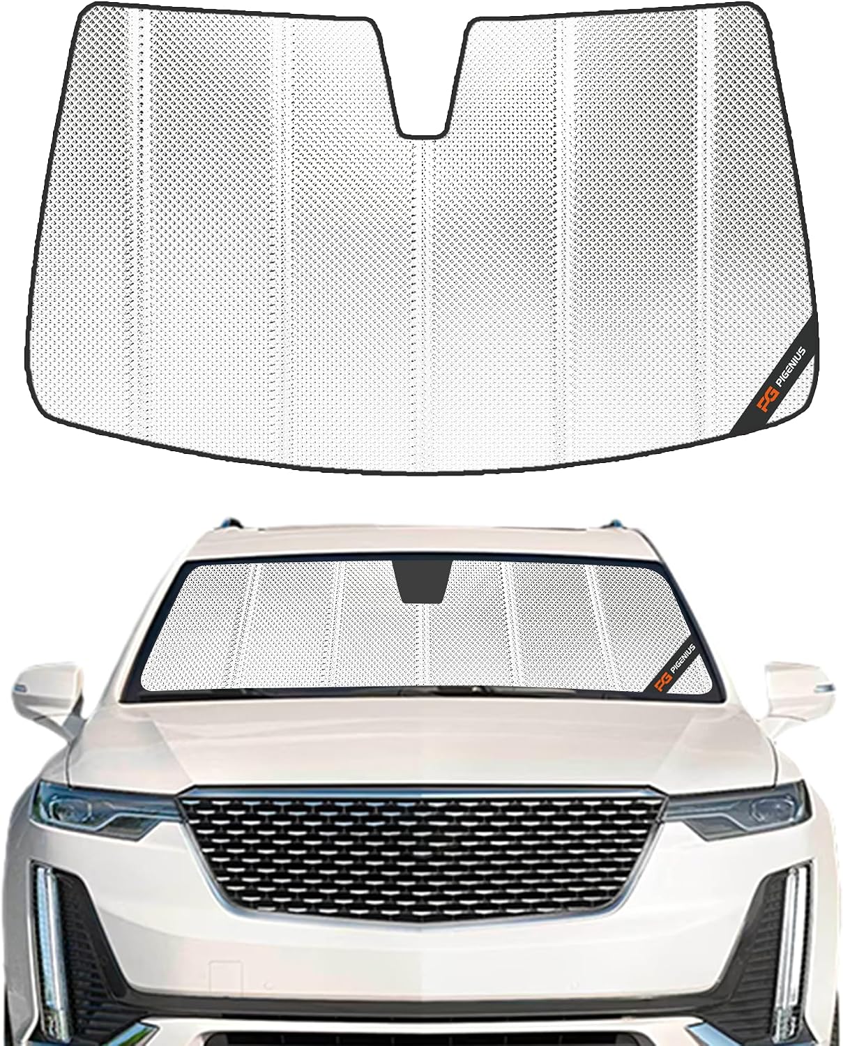 Parasol parabrisas Cadillac XT6 20-25 aluminio reflectante