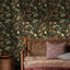 Papel tapiz autoadhesivo floral vintage 17.3x394